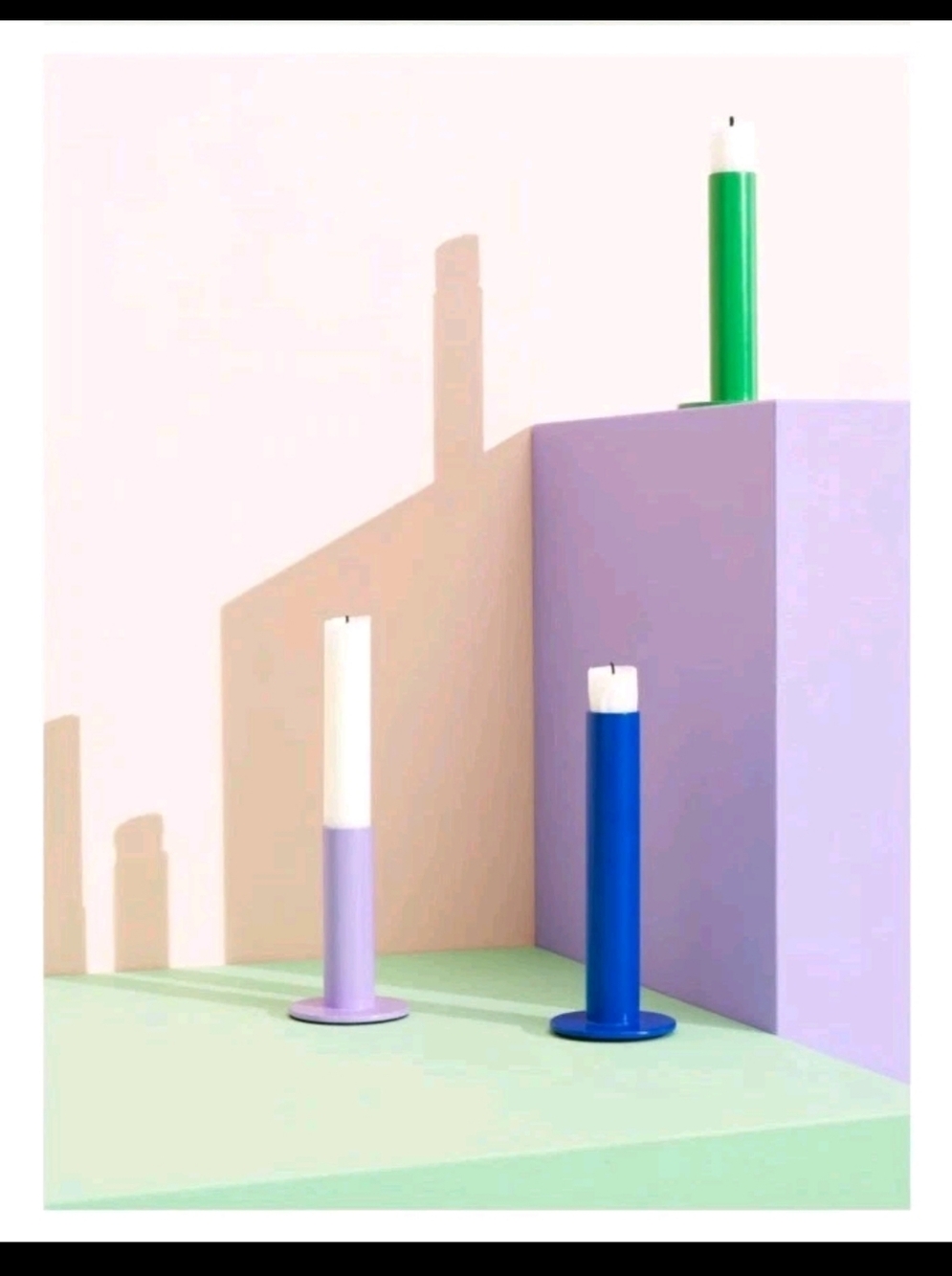 IKEA's 80th Anniversary Nytillverkad COLLECTION TUVKORNELL 3 Candle Holders